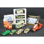 Group of boxed & unboxed diecast models to include 3 x boxed Vehicles from Corgi, 1 x boxed Public