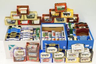 Collection of around 180 various boxed diecast models to include Lledo Days Gone, Matchbox Models Of