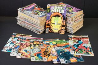 Comics - Collection of 182 1970s onwards Marvel comics to include 18 x Ms Marvel featuring issues