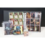 Collection of various Planet Of The Apes Topps Movie Cards to include 1 x Rule The Planet folder