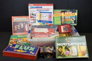 Collection of various boxed games to include Roulette, Spear's Spell Master, Tom & Jerry