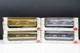 Set of four boxed EFE Exclusive First Editions London Underground 1959 Central Line Tube Stock 1: