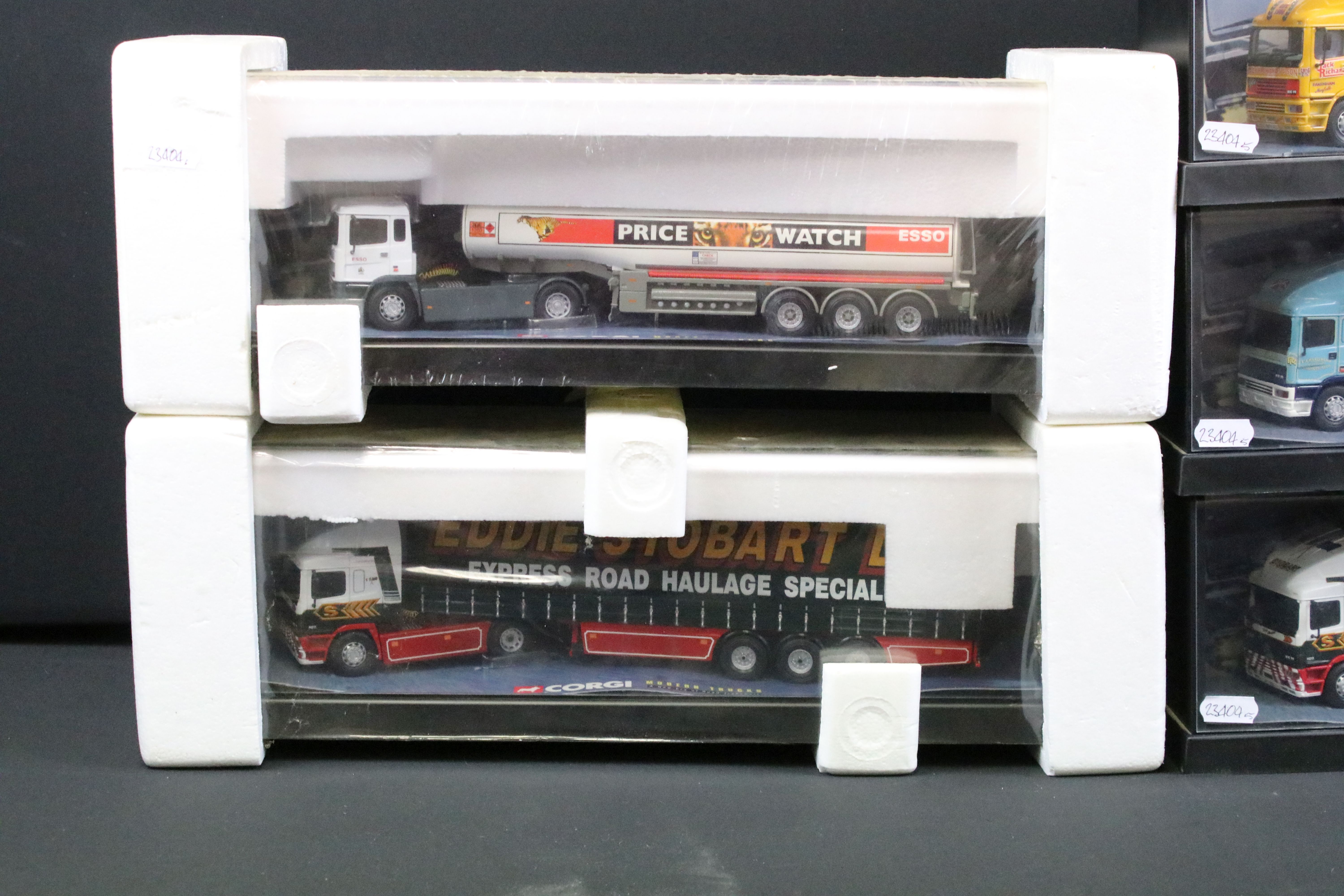 Six boxed / cased Corgi Modern Trucks 1/50 scale diecast haulage models to include 2 x 75201 Eddie - Image 5 of 5