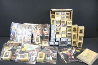 11 Sealed Eaglemoss Lord Of The Rings Collectors Models along with 12 x boxed Eaglemoss Collectors