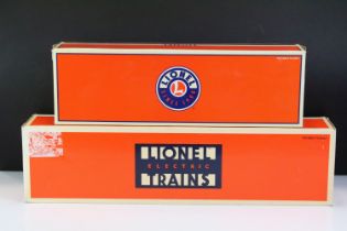 Boxed Lionel O gauge G-18046 Warash Railroad 4-6-4 Hudson Steam Locomotive plus a boxed Lionel O