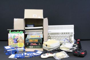 Retro Gaming - Commodore Omega A600 Personal Computer with Power unit, floppy disc drive, mouse, Joy