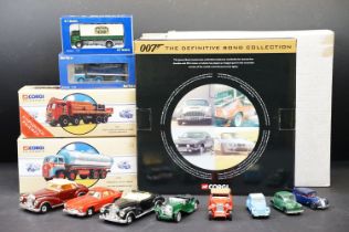 Five boxed diecast models to include Corgi CC99106 The Definitive James Bond 007 4 Piece Set, 2 x