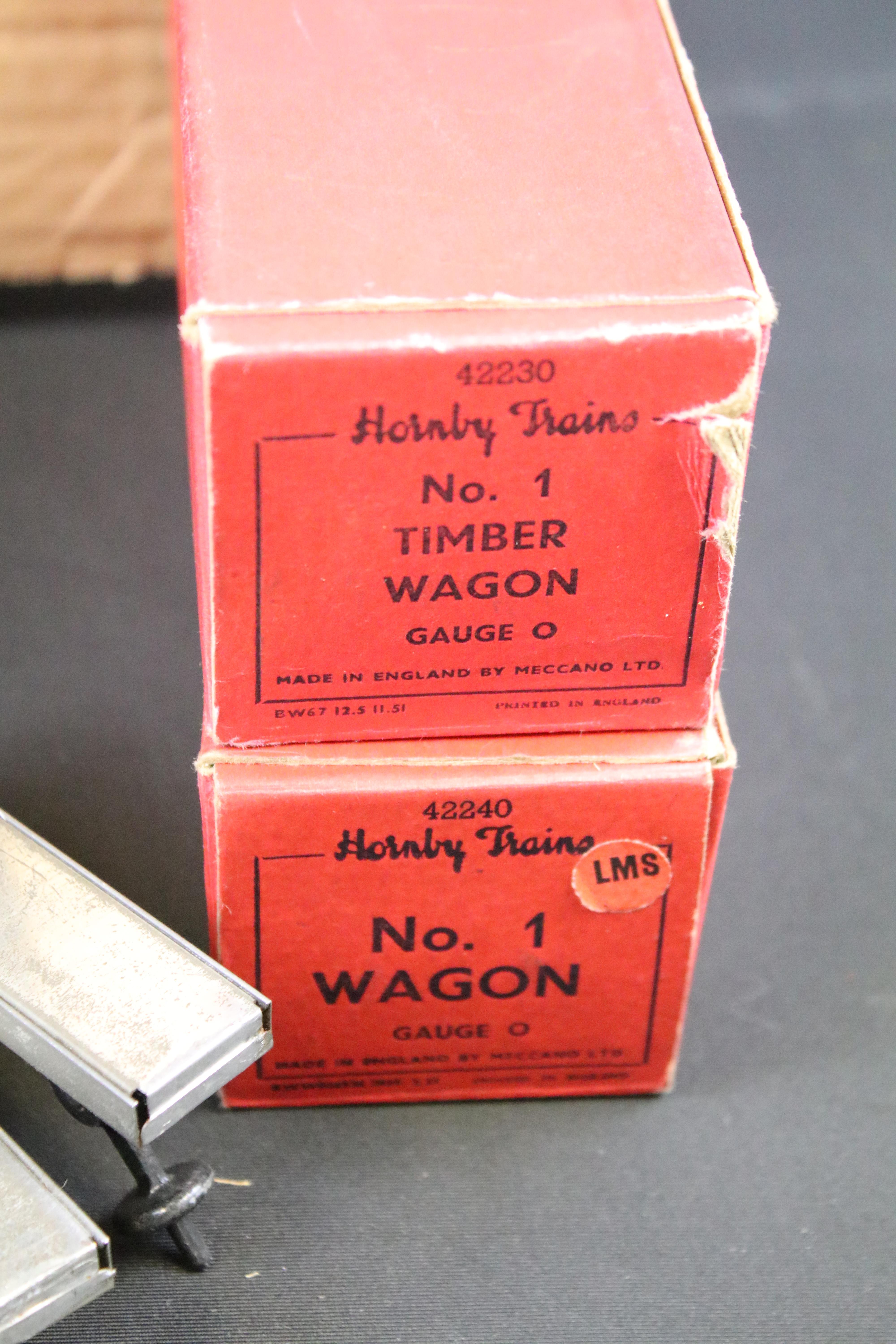 Quantity of Hornby O gauge model railway to include boxed No 1 Timber Wagon, boxed No 1 Wagon, boxed - Image 5 of 7