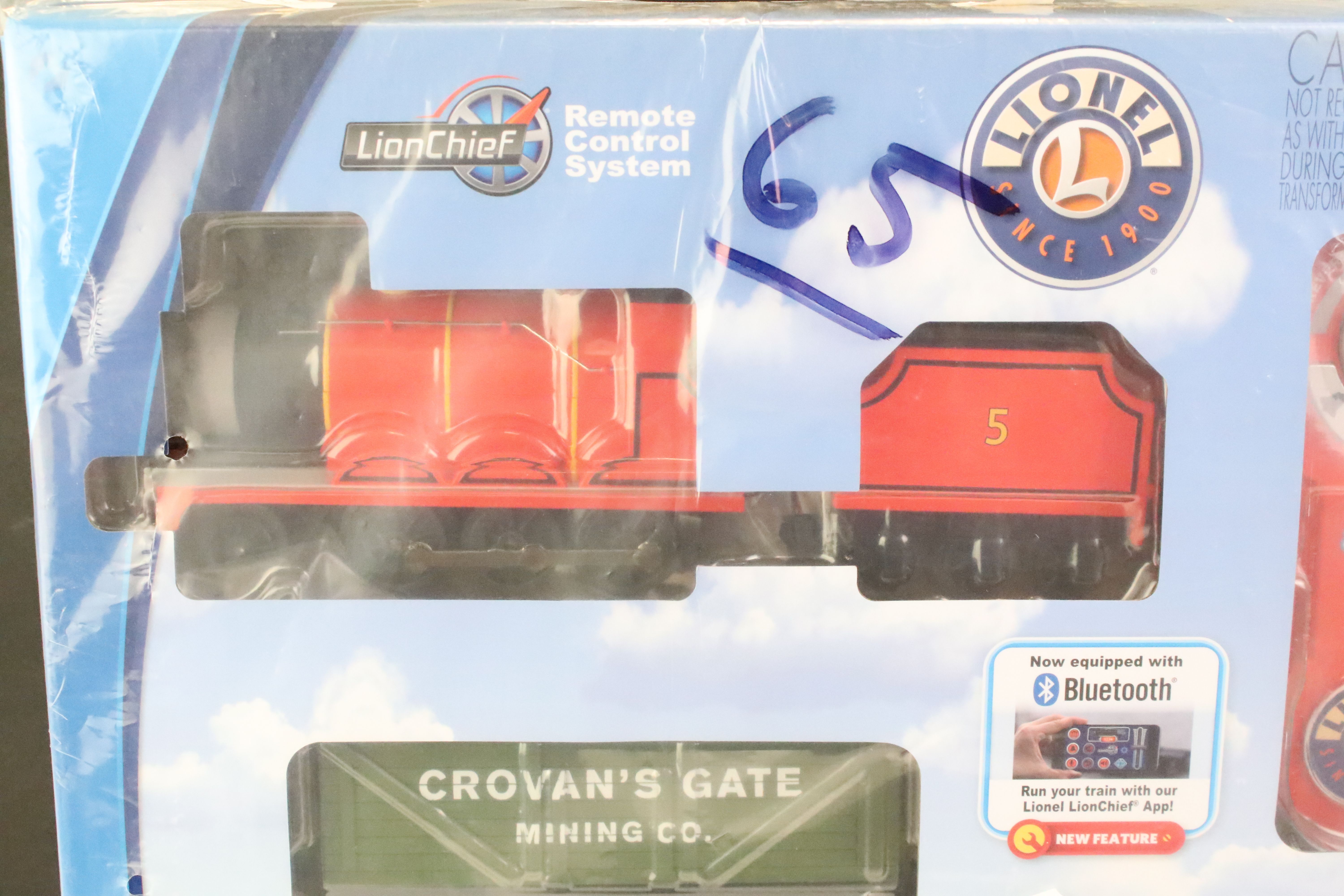 Boxed Lionel O gauge Thomas & Friends 182300 James Freight Train Set, complete and ex - Image 2 of 4