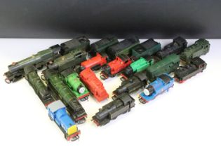 17 OO gauge locomotives to include Lima King George V, Hornby Thomas, Hornby Percy, Hornby ECC