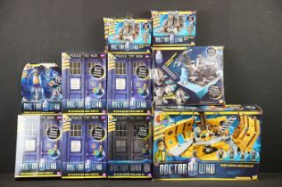 10 Boxed Character Building Doctor Who Sets to include 5 x The Eleven Doctors Micro Figure Sets (