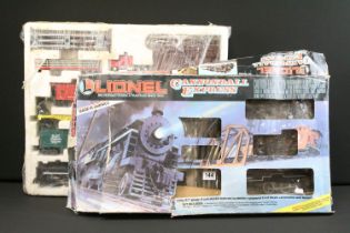 Lionel O gauge electric Steam Freight Train set contained within original polystyrene base, no outer