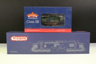 Two boxed OO gauge locomotives to include ViTrains V2113 Class 37212 Blue Livery and Bachmann