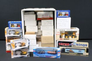 Collection of 40 diecast models to include mainly boxed examples featuring Joal Compact JCB 525-