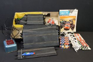 Triang Scalextric Set 50, incomplete, to include boxed A265 Hand Throttle in blue, C72 BRM Racing