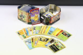 Pokémon - Collection of Pokemon cards featuring mainly 2021 to 2023 examples with a part sealed