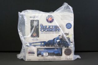 Boxed Lionel O gauge 1923070 The Blue Comet train set, complete and ex