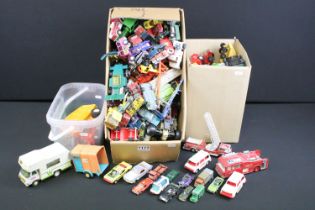 Collection of mid 20th C onwards diecast models featuring Corgi, Tonka, Matchbox, Corgi Junior,