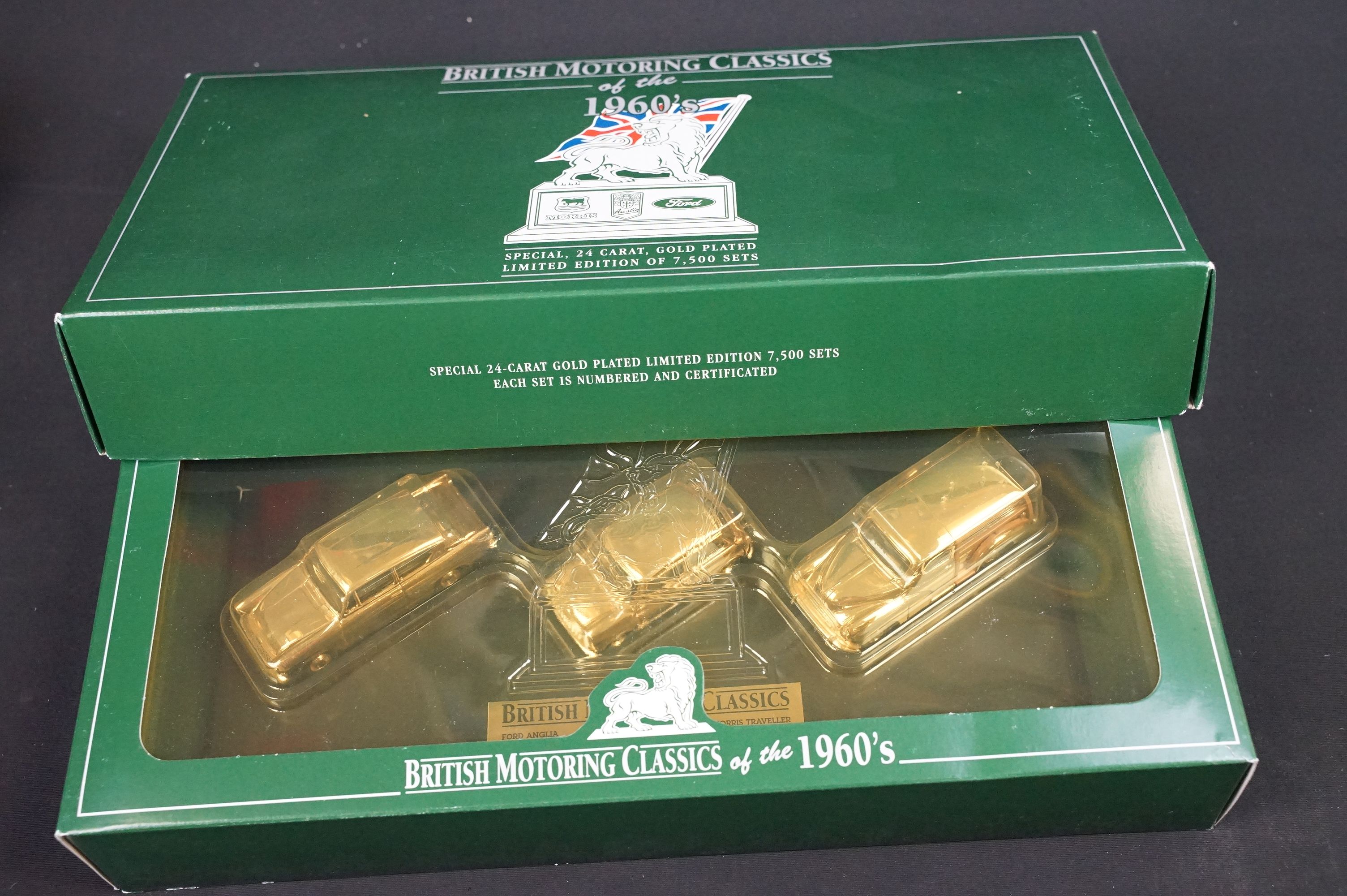 Nine boxed ltd edn Lledo diecast & gold plated diecast models and sets to include The Royal Mail - Image 7 of 8