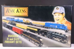 Boxed Rail King by MTH Electric Trains O gauge RK-026 Norfolk & western 0-8-0 Steam Loco Hopper