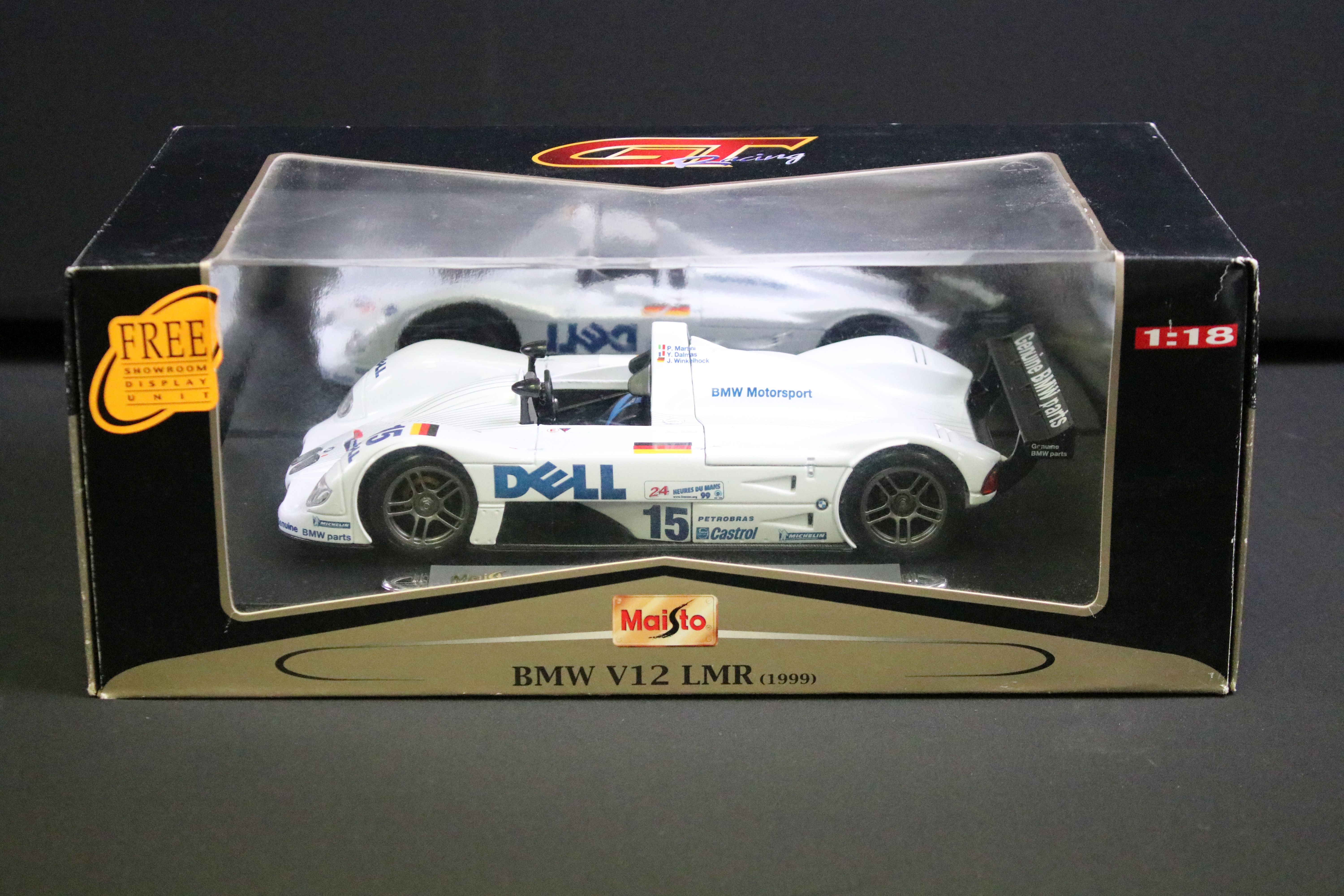 Four boxed 1/18 scale racing car diecast models to include 2 x Paul's Model Art Minichamps models - Image 5 of 5