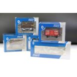 Five boxed Dapol O gauge items of rolling stock to include 7F-018-002 Salt Van Stubbs & Co, 2 x 7F-