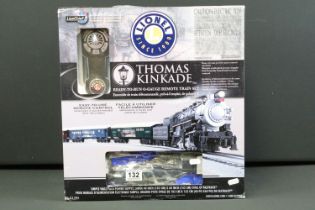 Boxed Lionel O gauge 6-81395 Thomas Kinkade train set, complete and ex