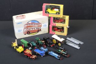 Collection of various boxed and unboxed diecast models to include Public Transport 97800 Sunbeam