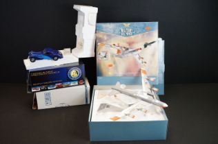 Two boxed diecast models to include Corgi Aviation Archives AA3504 1/144 scale Boeing NB-52B With