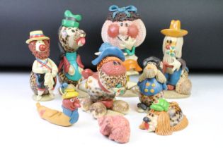 Collection of 1970's Bexhill Art Products / Serge Danot Magic Roundabout ornaments constructed