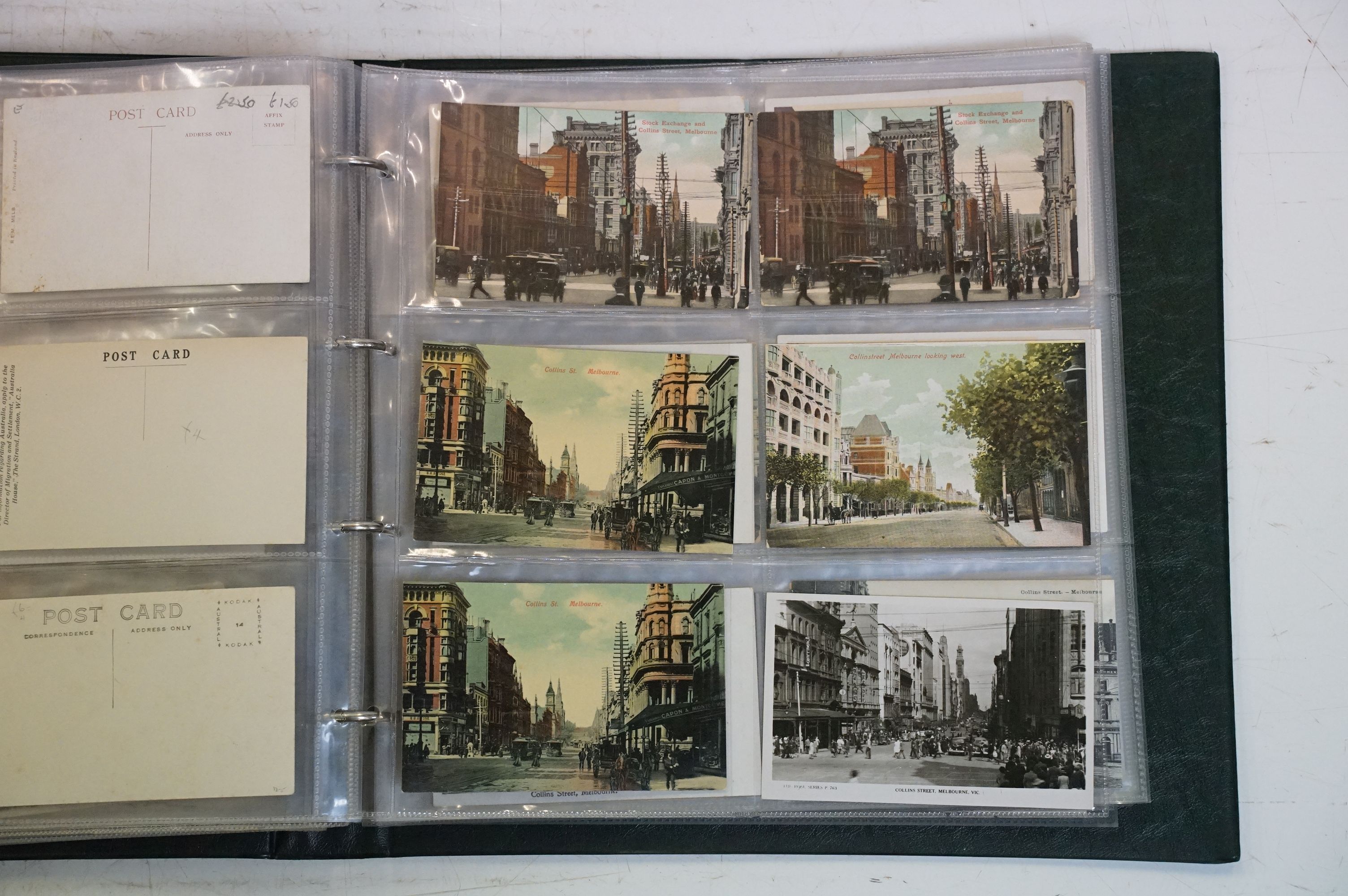 Collection of early 20th century Australian / Australian-themed postcards contained within two - Image 3 of 5