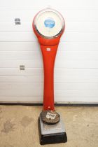 Mid century Platform Weighing Scales, 147cm high