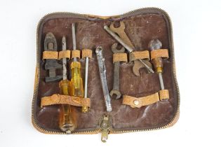 Westinghouse car boot toolkit in leather pouch