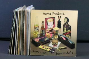 Vinyl - 28 Punk / New Wave / Alt LPs & 5 12" singles to include Sex Pistols, Public Image Ltd, The