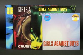 Vinyl - 3 albums and one 10" by Girls Against Boys to include: Venus Luxure No.1 Baby (UK / EU