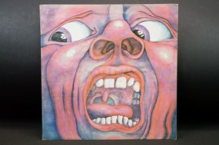 Vinyl - King Crimson In The Court Of The Crimson King Original UK 1969 1st Pink i labels, A2 / B 3