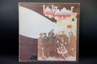 Vinyl - Led Zeppelin II LP on Atlantic Records 588198. Plum labels, Copyright Control and the