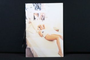 Memorabilia - Kylie Minogue 1994 limited edition promo only ribbon bound book 19" x 13" issued to