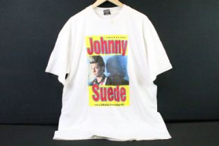 Memorabilia - Johnny Suede original 1991 promo only T-Shirt to promote the film of the same name.