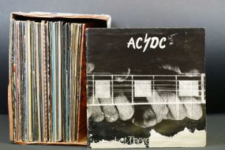 Vinyl - 45 Rock & Metal LPs to include ACDC x 2 (including Let There Be Rock Australian pressing