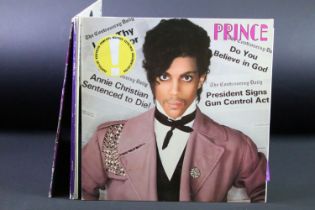 Vinyl - 4 Prince albums to include: Controversy, Parade, 1999 (double), 94 East (early Prince) –