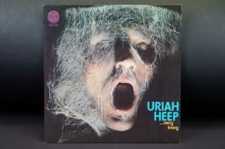 Vinyl - Uriah Heep Very 'Eavy Very ‘Umble LP on Vertigo Records 6360 006. UK 1971 small swirl,