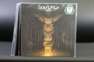 Vinyl - 4 Soulfly LPs to include Totem (ltd edn gold vinyl), Prophecy, Live At Dynamo Open Air 1998,