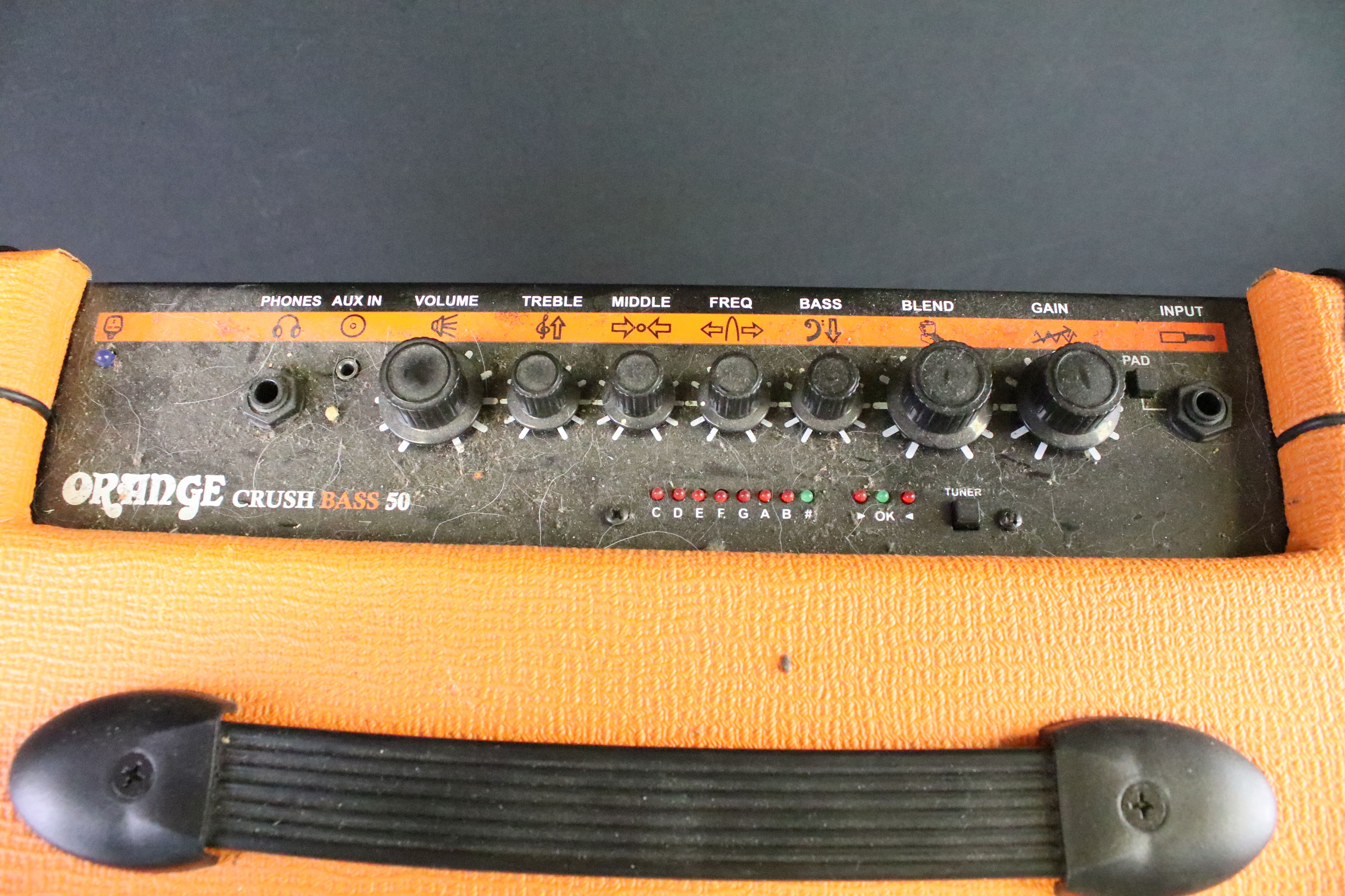 Amp - Orange Crush Bass 50 combo amp with pedal - Image 4 of 9