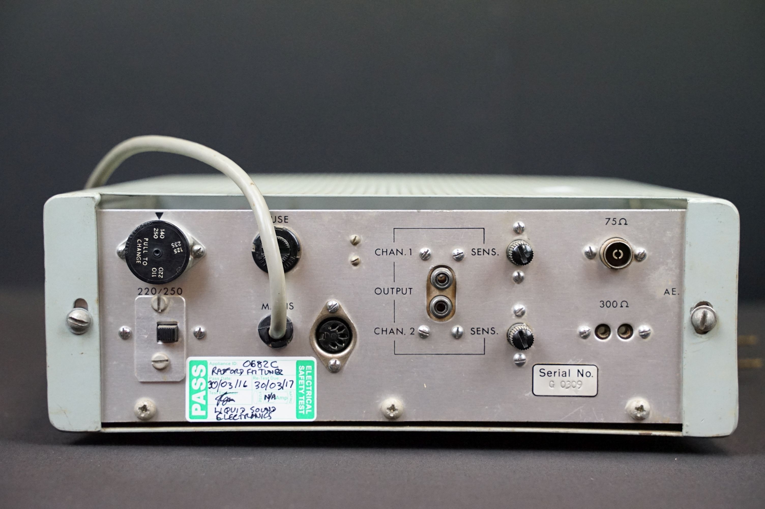 Stereo equipment - Radford STA 25 Series 3 Power Amplifier, Radford SC22 Control Unit, Radford FMT.1 - Image 17 of 18