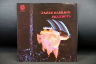 Vinyl - Black Sabbath Paranoid LP on Vertigo Records 6360 011. UK 1971 small swirl, Produced by