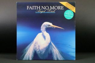 Vinyl - Faith No More ‎– Angel Dust, original UK 1992 1st pressing, limited edition album + 12”