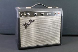 Fender Champ combo guitar amplifier. Made in USA serial number F148149