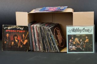 Vinyl - Over 70 Rock & Metal 7" singles featuring some limited editions to include Motley Crue (
