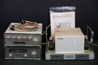Stereo equipment - Radford STA 25 Series 3 Power Amplifier, Radford SC22 Control Unit, Radford FMT.1